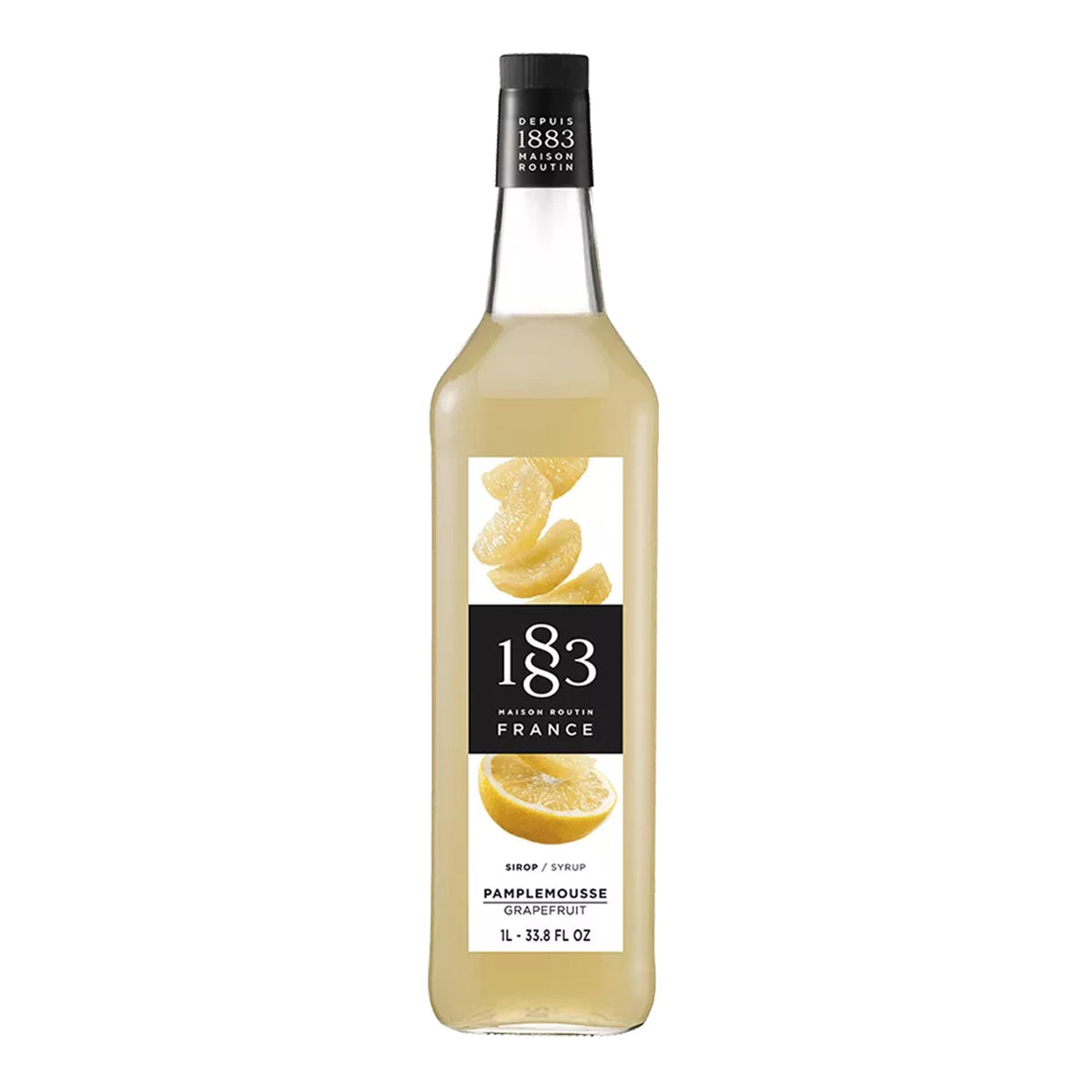 1883 Maison Routin Grapefruit Syrup - Glass Bottle (1L)
