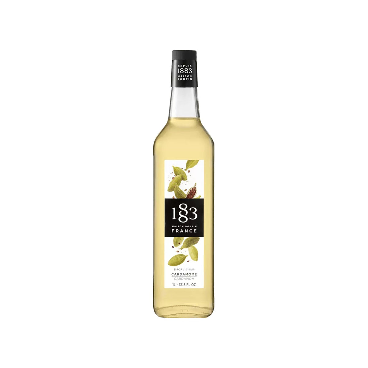 1883 Maison Routin Cardamom Syrup - Bottle (1L)