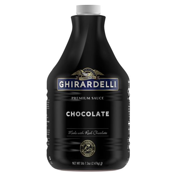 Ghirardelli Black Label Chocolate Sauce - Bottle (87.3 oz)