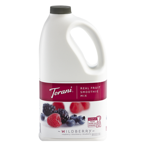 Torani Wildberry Real Fruit Smoothie Mix - Bottle (64oz)