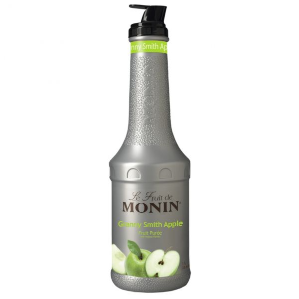 Monin Granny Smith Apple Fruit Puree - Bottle (1L)