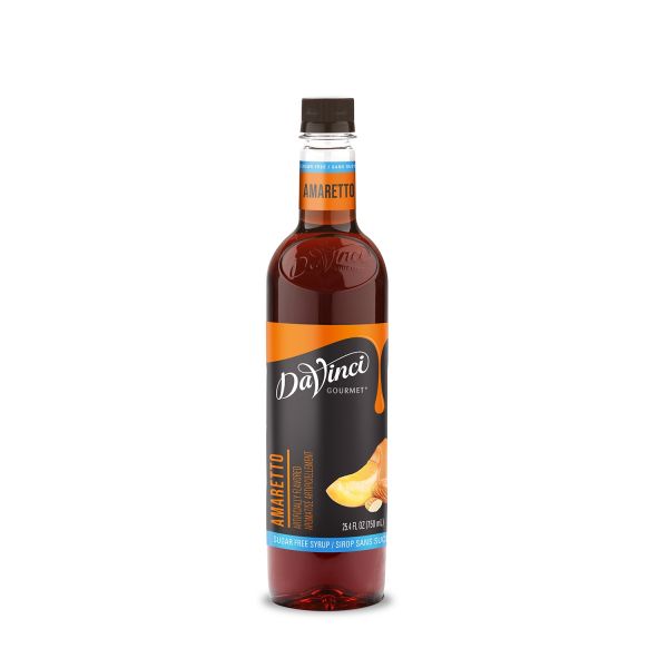 DaVinci Sugar Free Amaretto Syrup - Bottle (750mL)