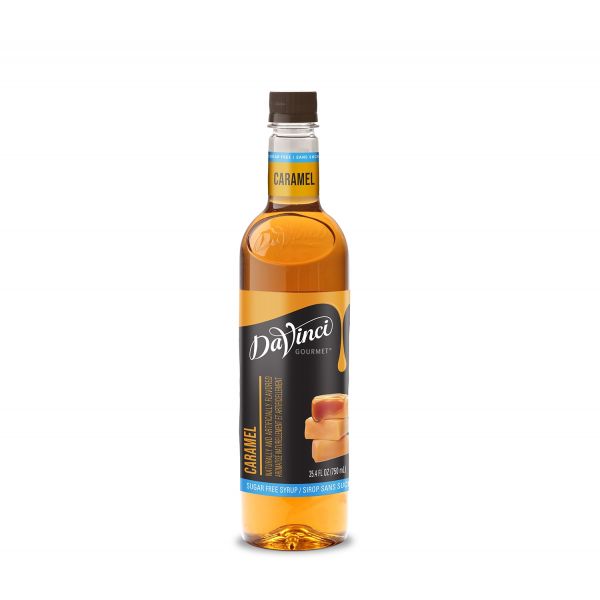 DaVinci Sugar Free Caramel Syrup - Bottle (750mL)