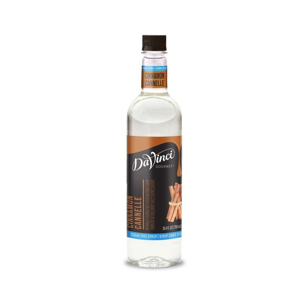 DaVinci Sugar Free Cinnamon Syrup - Bottle (750mL)