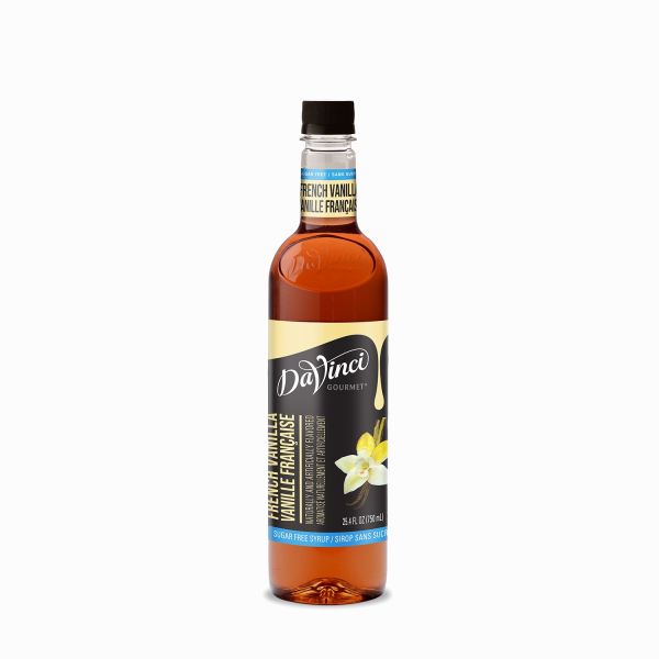 DaVinci Sugar Free French Vanilla Syrup - Bottle (750mL)