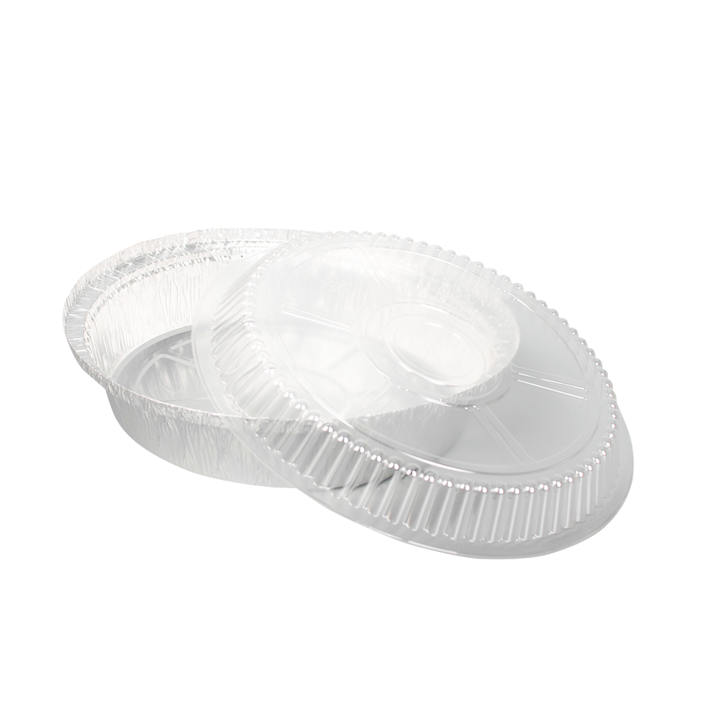 [500 ct] 8" OPS Dome Lids for Aluminum Pans