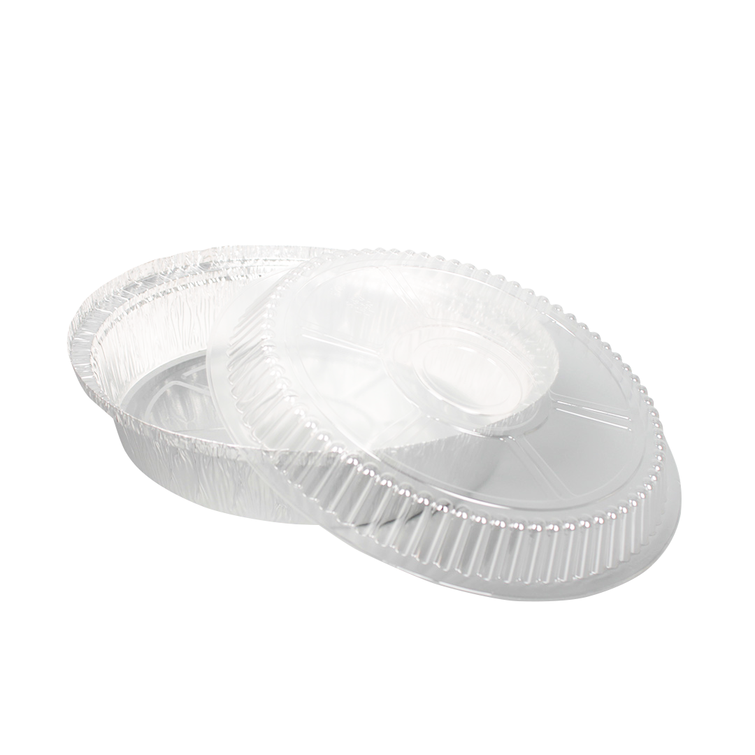 [500 ct] 8" OPS Dome Lids for Aluminum Pans