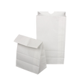 [2,000 ct] 4 lb Paper Bag, White