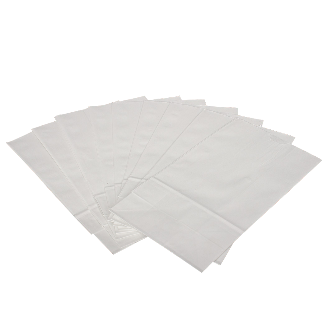 [2,000 ct] 4 lb Paper Bag, White