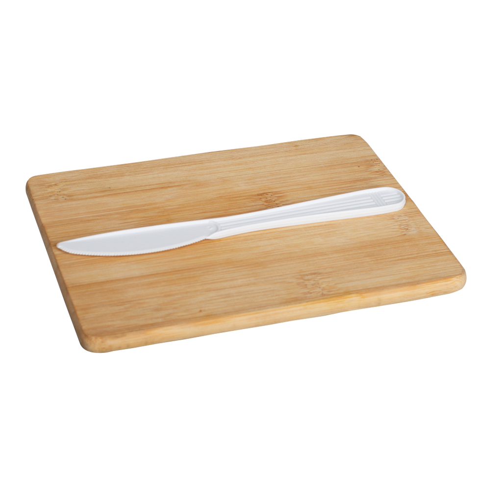 [1,000 ct] PP Plastic Premium Extra Heavy Weight Knives, White