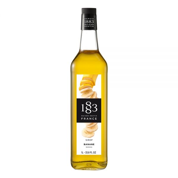 1883 Maison Routin Banana Syrup - Bottle (1L)