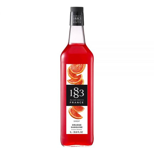 1883 Maison Routin Blood Orange Syrup - Bottle (1L)