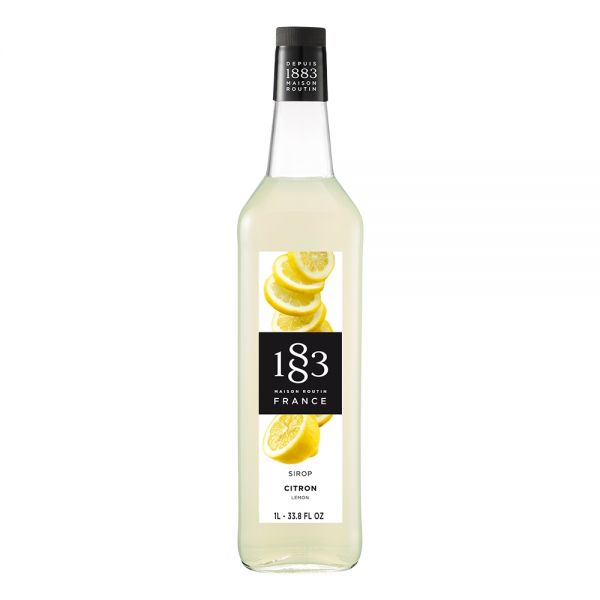 1883 Maison Routin Lemon Syrup - Bottle (1L)
