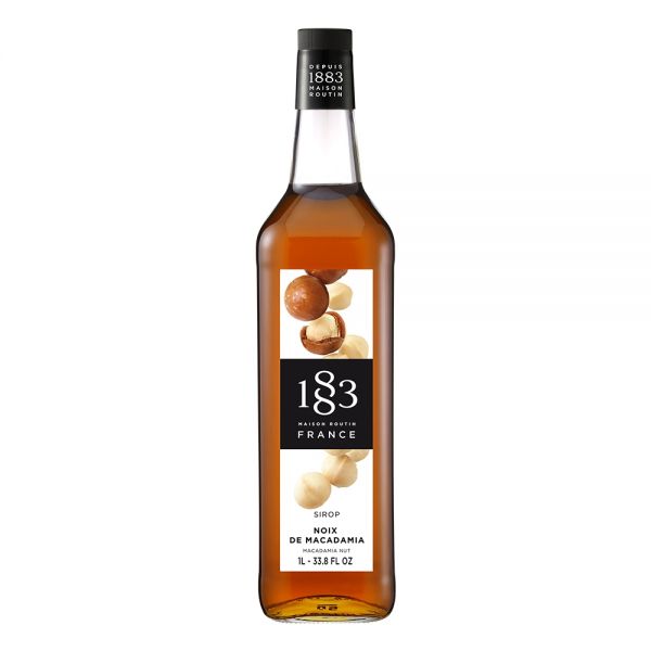 1883 Maison Routin Macadamia Nut Syrup - Bottle (1L)