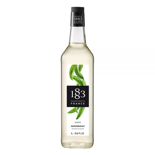 1883 Maison Routin Peppermint Syrup - Bottle (1L)