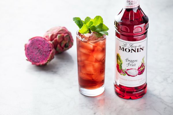 Monin Dragon Fruit Syrup - Bottle (1L)
