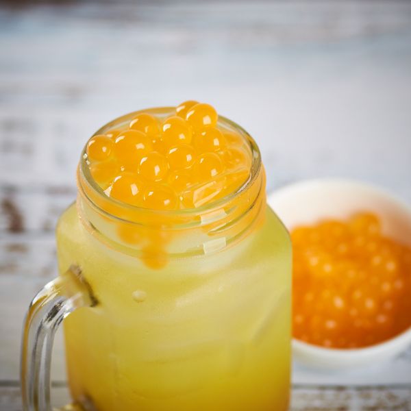 Orange Popping Pearls - Jar (7 lbs)