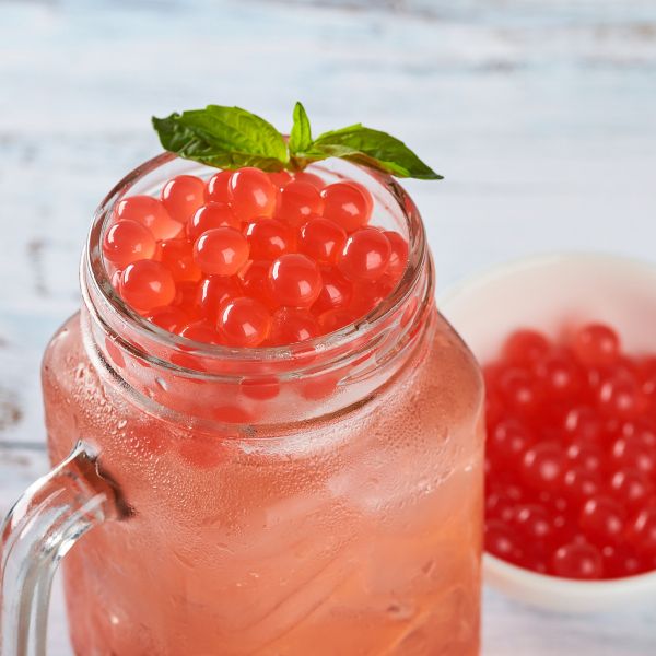 Strawberry Popping Pearls - 7 lbs