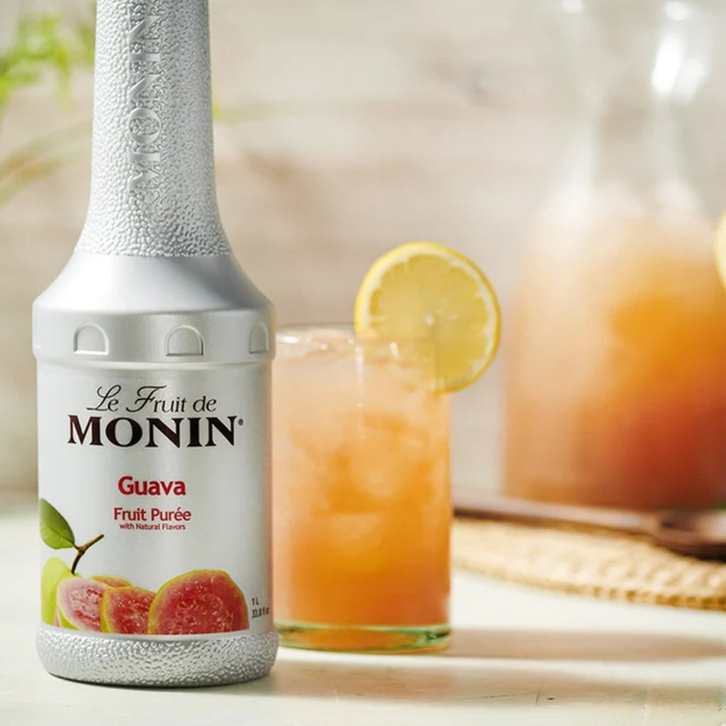 Monin Guava Fruit Puree - Bottle (1L)