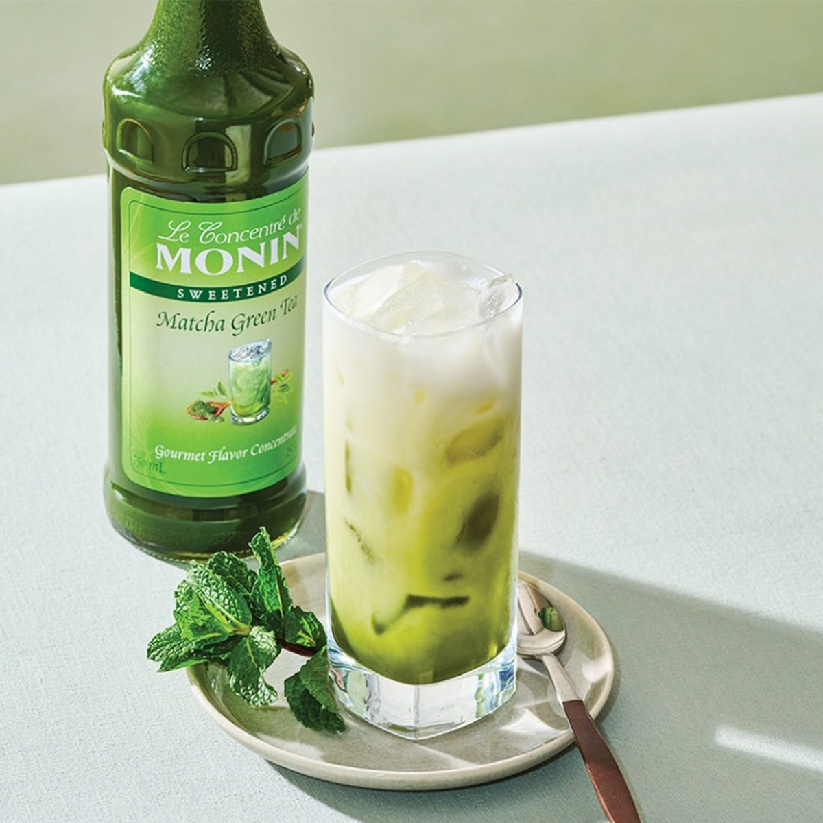Monin Matcha Green Tea Concentrate - Bottle (750mL)