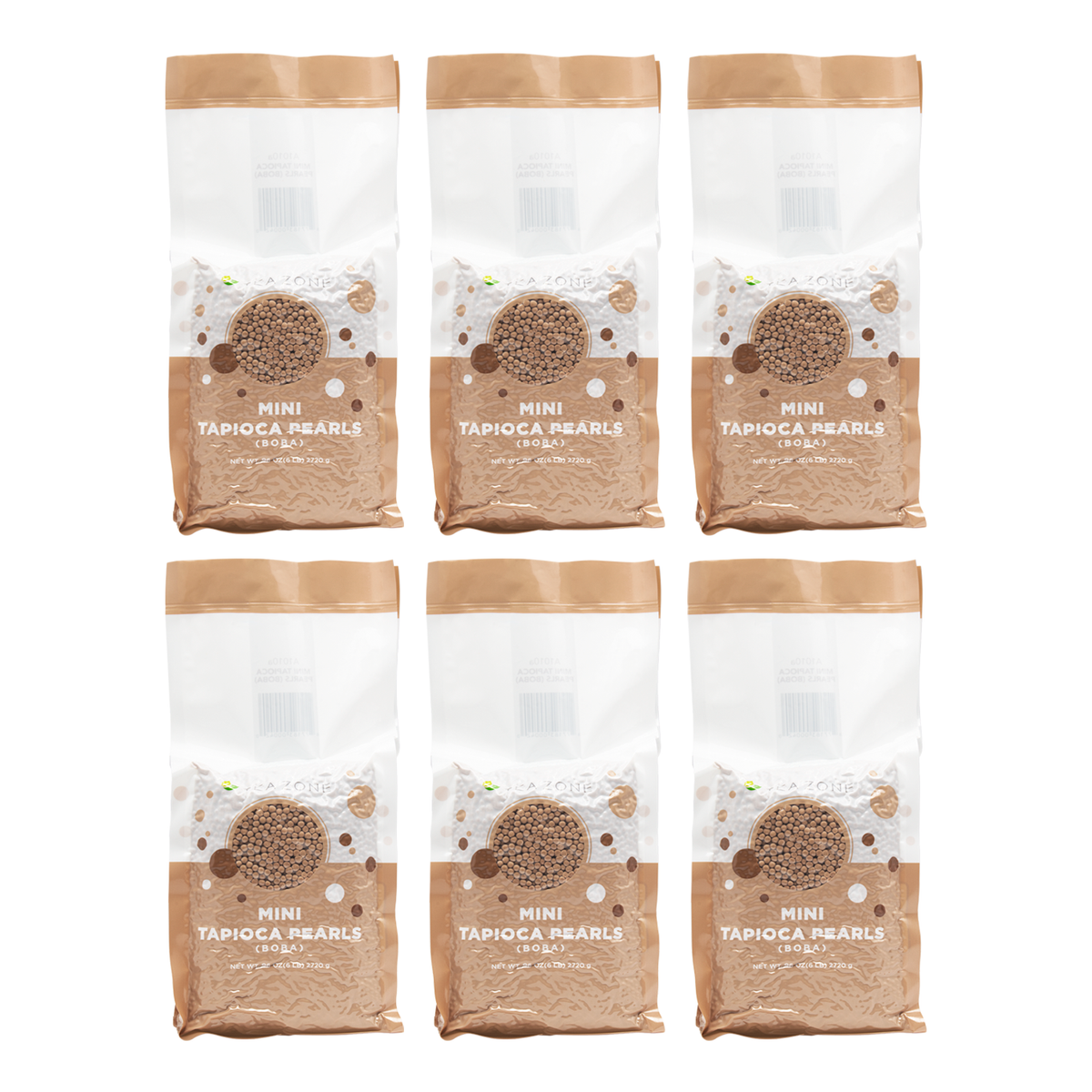 Mini Tapioca Pearls (Boba) - Case of 6 bags