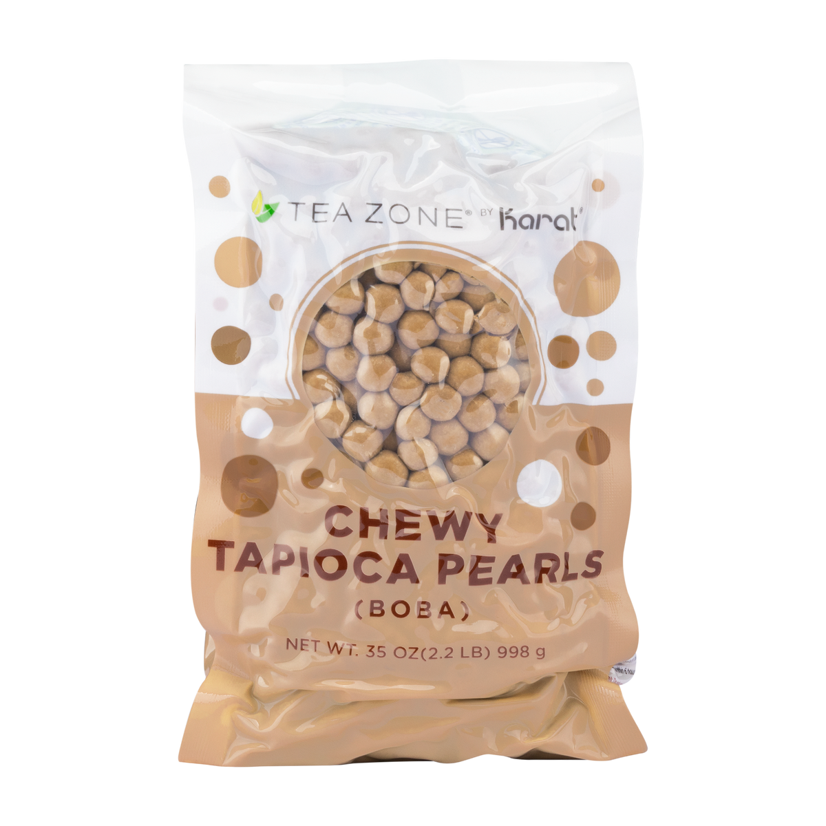 Chewy Tapioca Pearls (Boba) - Bag (2.2 lbs)