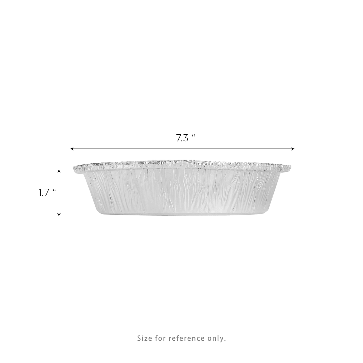 [500 ct] 7" Round Aluminum Pans