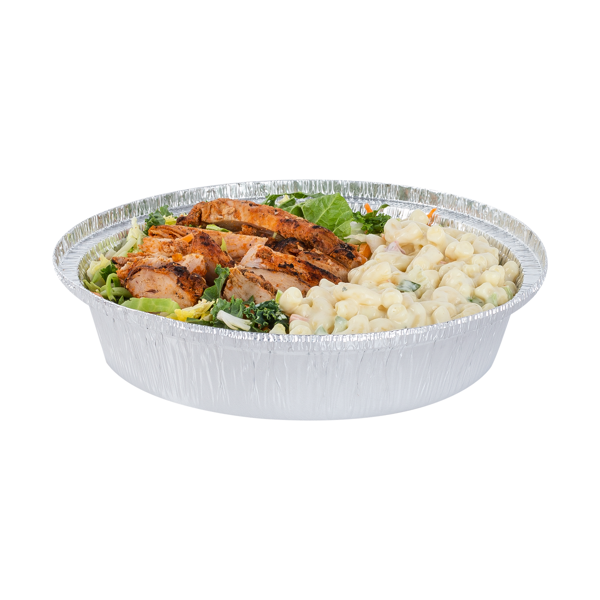 [500 ct] 8" Round Aluminum Pans