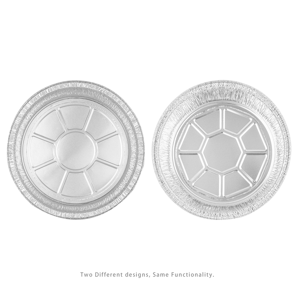 [500 ct] 8" Round Aluminum Pans