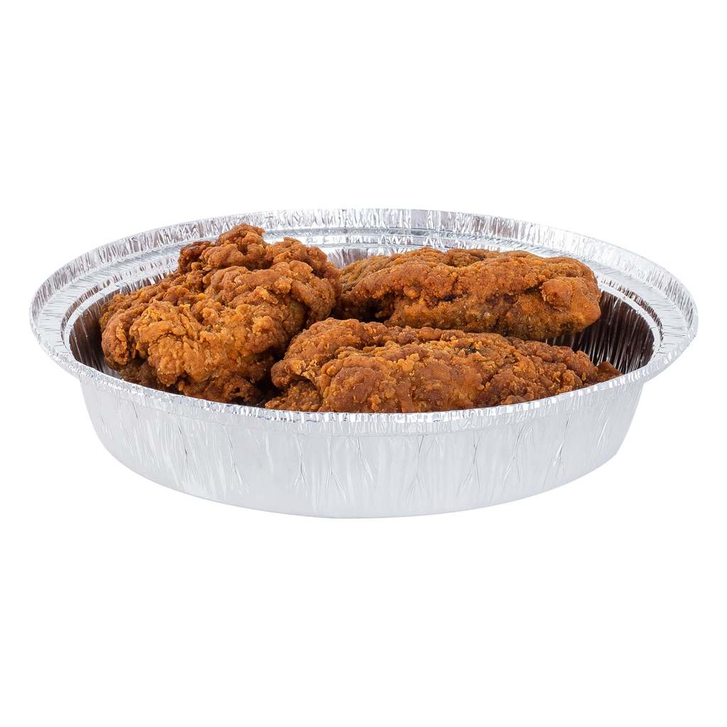 [500 ct] 9" Round Aluminum Pans