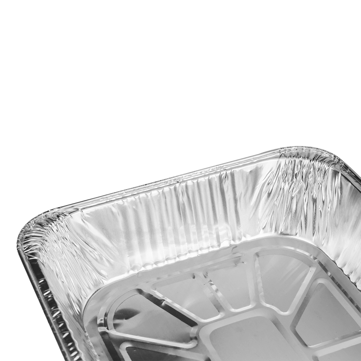 [50 ct] Full Size Aluminum Foil Steam Table Pan, Medium Depth