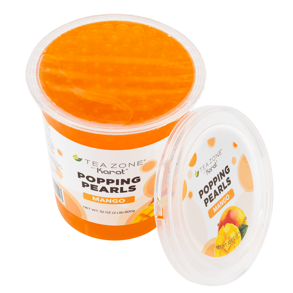 Mango Popping Pearls - Jar (2 lb)