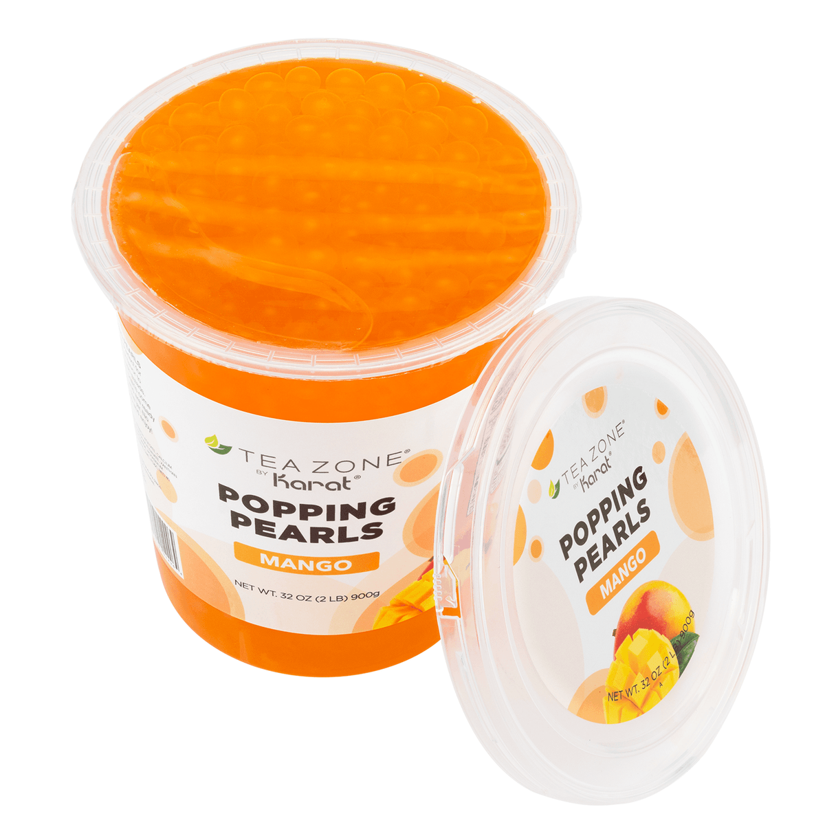 Mango Popping Pearls - Jar (2 lb)
