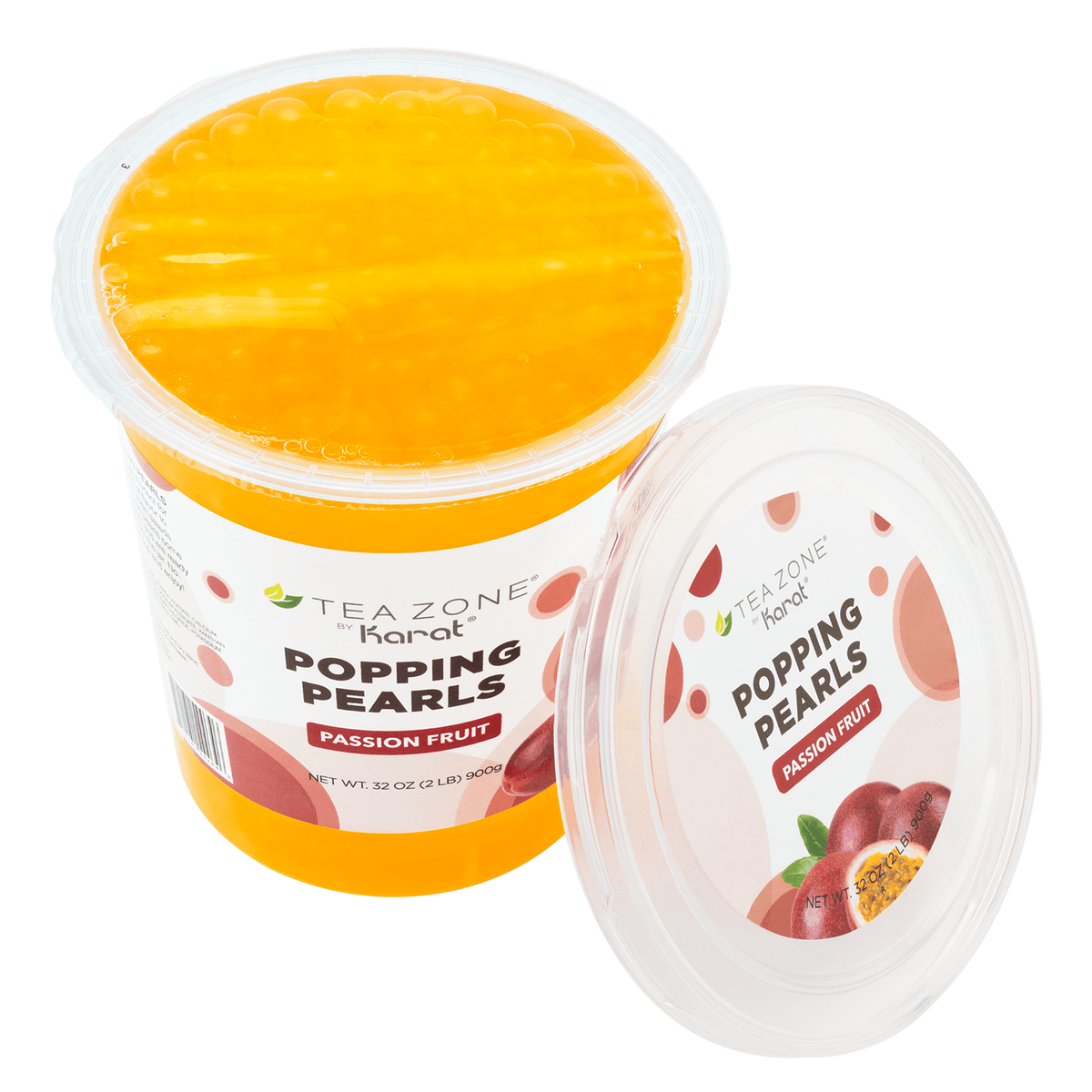 Passion Fruit Popping Pearls - Jar (2 lb)