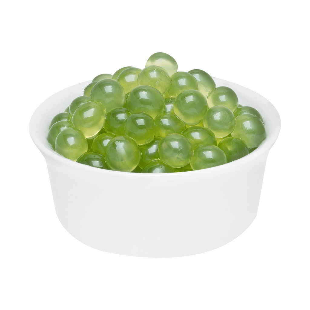 [12 Jars] Kiwi Popping Pearls (1 lb each)
