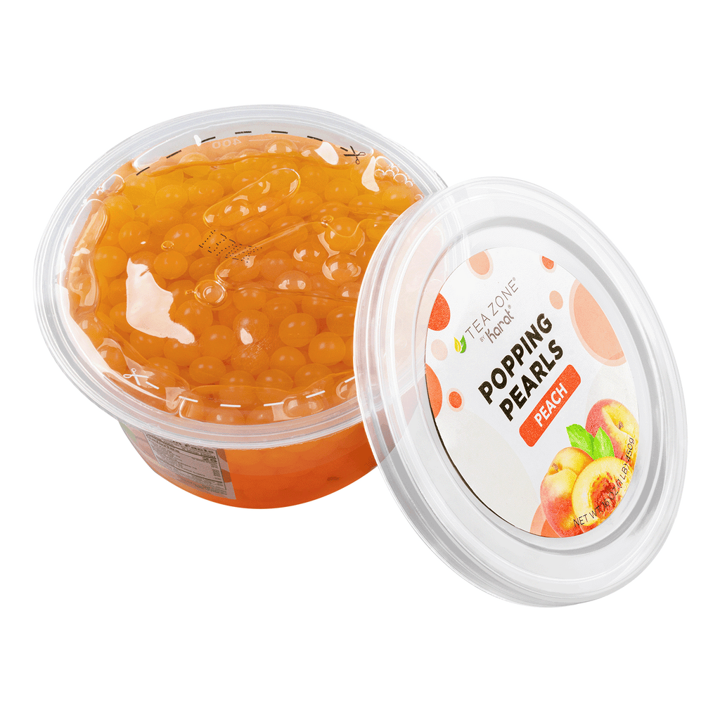 Peach Popping Pearls - Jar (1 lb)