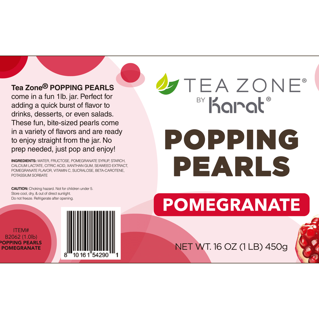 Pomegranate Popping Pearls - Jar (1 lb)