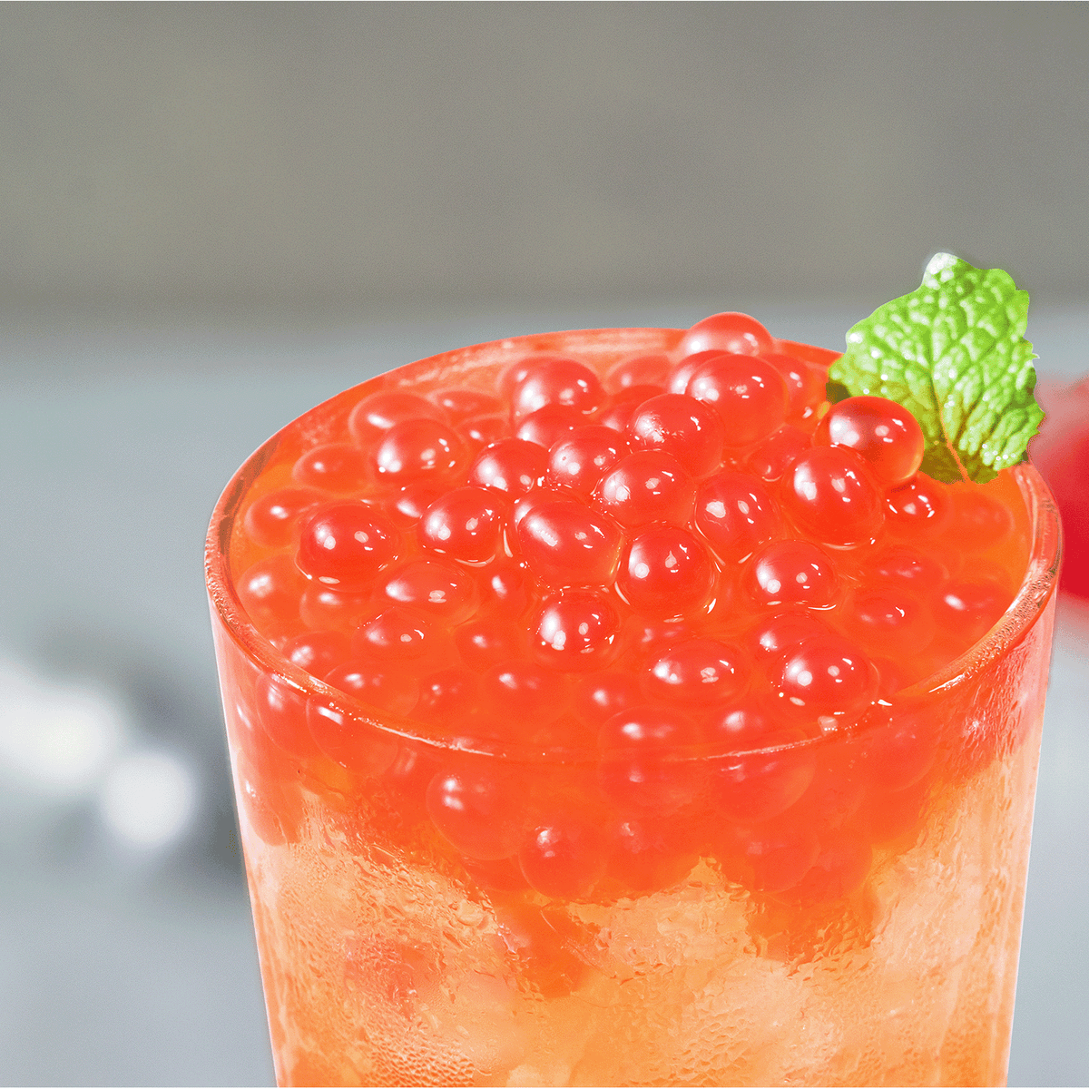 Raspberry Popping Pearls - Jar (1 lb)