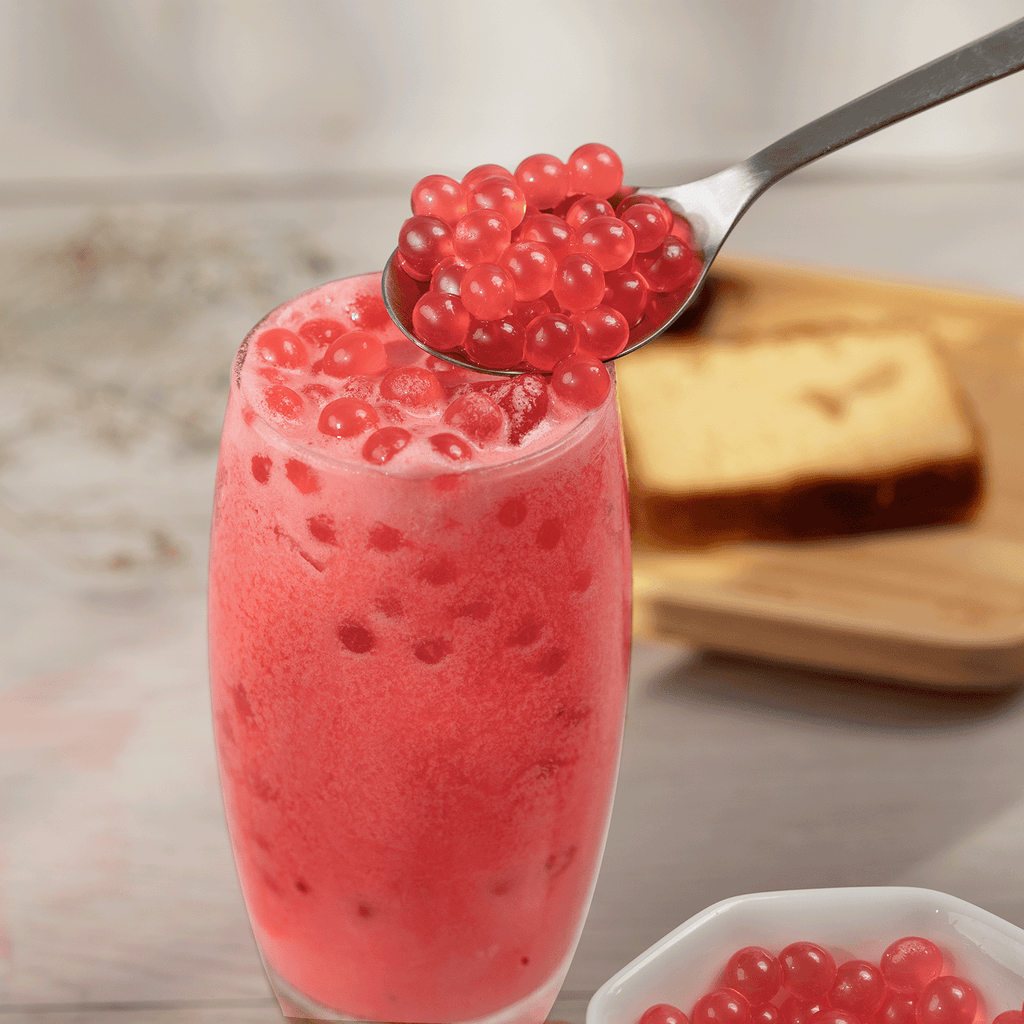 Raspberry Popping Pearls - Jar (7 lbs)