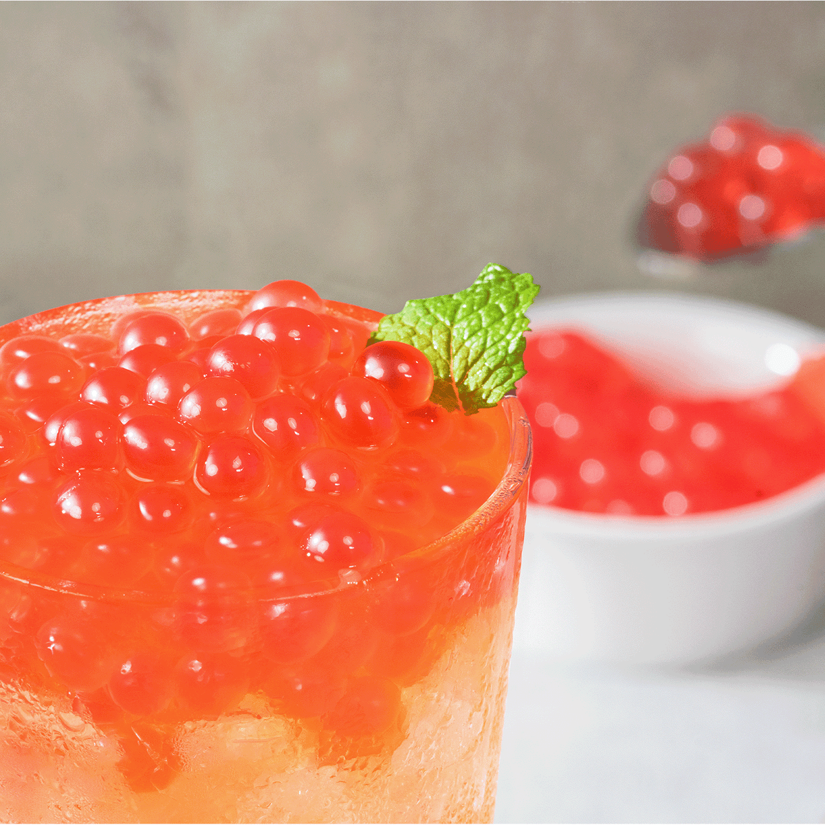Raspberry Popping Pearls - Jar (1 lb)