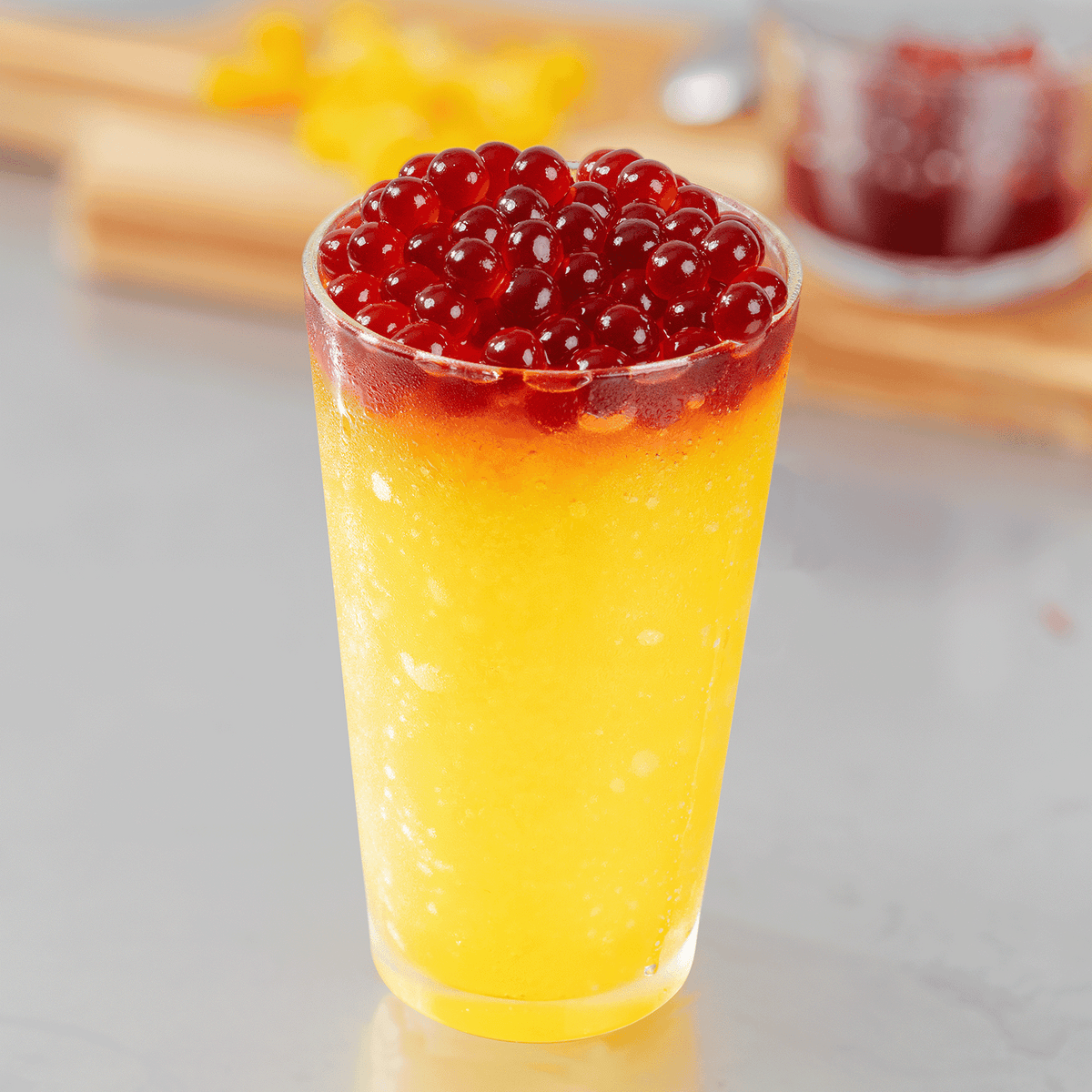 Dragon Fruit Popping Pearls - Jar (7 lbs)