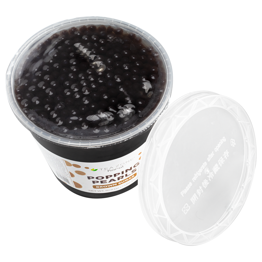Brown Sugar Popping Pearls - Jar (7 lbs)
