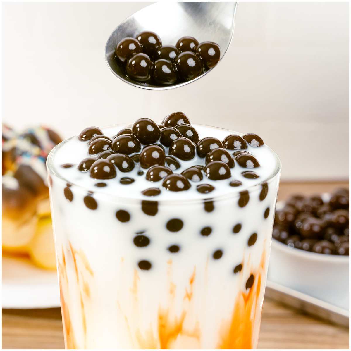 Brown Sugar Popping Pearls - Jar (7 lbs)