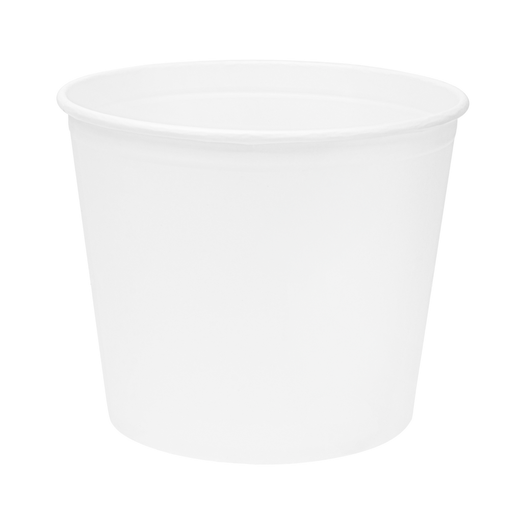[150 pcs] 130 oz Paper Food Buckets