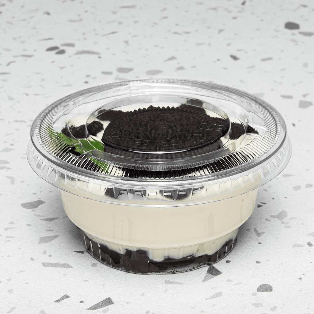 [1,000 ct] Plastic Cup Lids | No Hole | PET | 92 mm | Clear