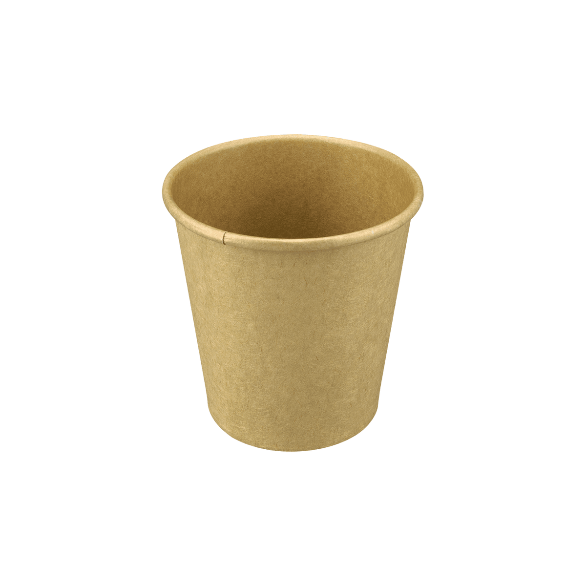 [1,000 ct] 10 oz Paper Coffee Cups | Kraft | 90 mm