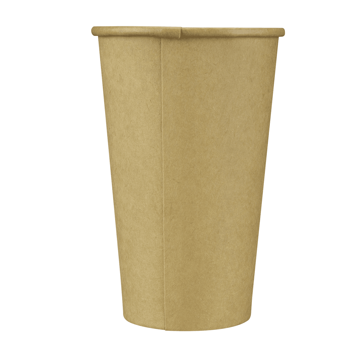 [1,000 ct] 16 oz Paper Coffee Cups | Kraft | 90 mm