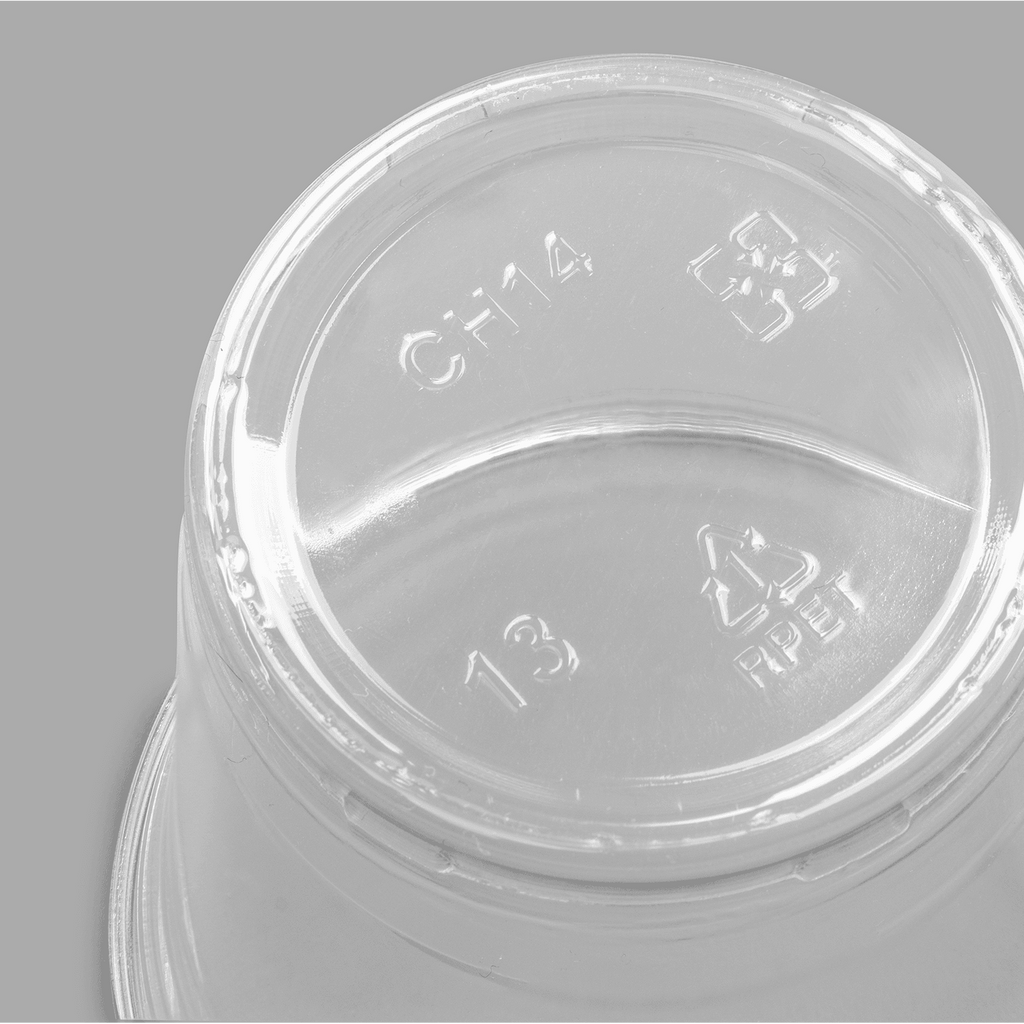 [1,000 ct] 12 oz Clear Cold Cups | RPET | 98 mm