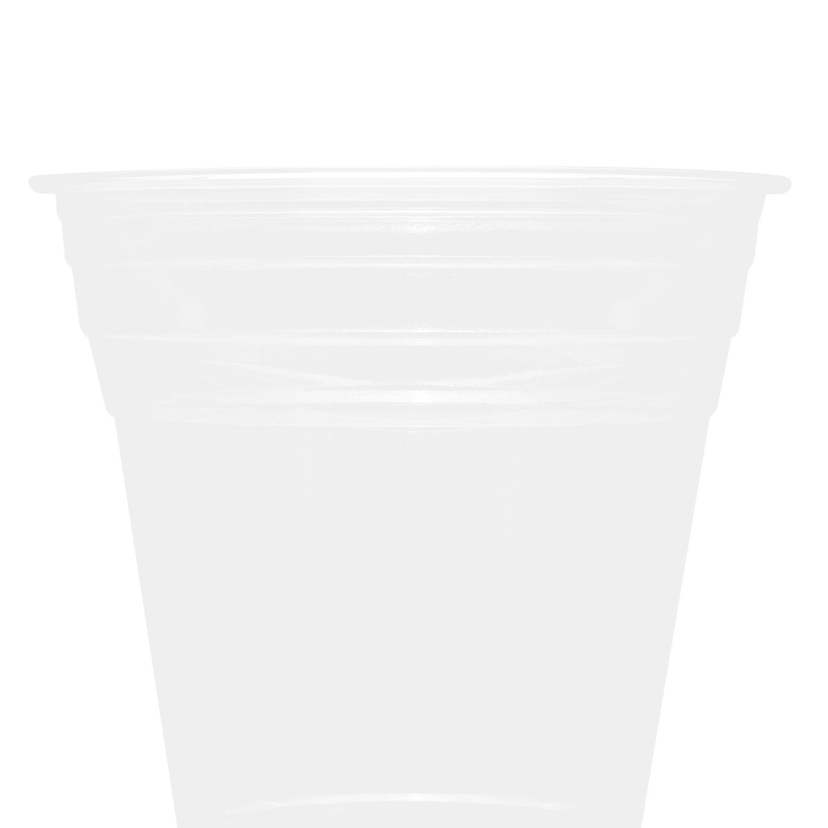 [1,000 ct] 12 oz Clear Plastic Cold Cups | PET | 98 mm