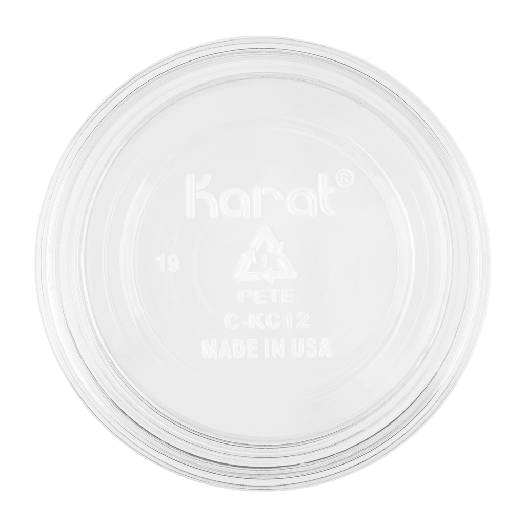 [1,000 ct] 12 oz Clear Plastic Cold Cups | PET | 98 mm